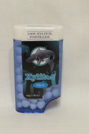 Xylit-Bonbons mit Pfefferminzgeschmack
